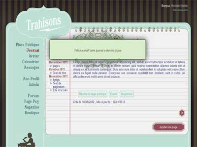 Trahisons.com Screenshot2